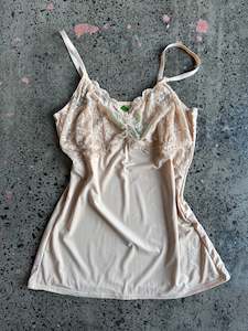 Womens Wear: Peachy Silky, Lacey Cami - XL