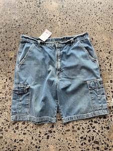 Wrangler Dark Stone Wash Jorts - 38W