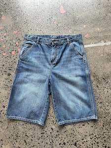 Jorts: Dark wash Denim Jorts - 30W
