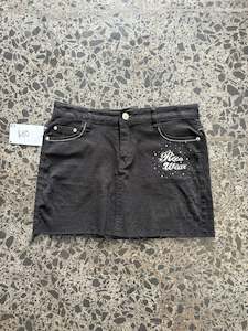 Black Roca Wear Mini Skirt - M