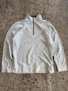 Hoodies: Nautica 1/4 Zip Sweater - XL