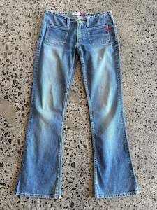 Roxy Low Waist Denim Jeans - XS