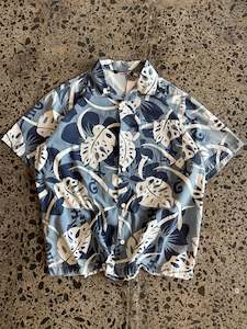 Dress Shirts: Floral Button Up Shirt - M