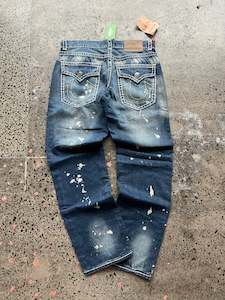 Y2k Denim: Dead stock True Religion 38W x 33L (XL)