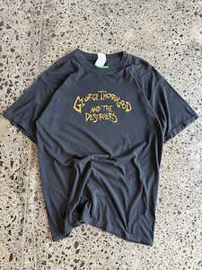 Tees: 'Bad to the Bone' Graphic T-shirt - L