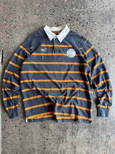Y2k Rocawear Rugby Shirt - 2XL