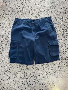 Cargo Shorts: Le Coq Sportif Navy Cargos - XL