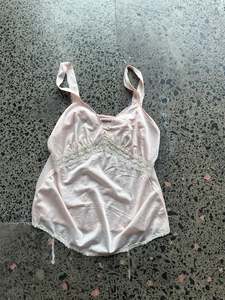 Womens Wear: Thick Strap Pink Fairy Top - M