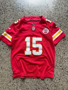 Kansas City "Mahomes' NFL Home Jersey - Youth Large