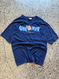 Y2K Disney 'Grumpy' Graphic T-Shirt - L