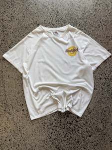 80's Hard Rock Kona Tee (White) - XL