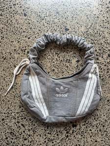 Handbags 1: Grey Rework Adidas Handbag