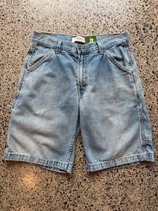 Jorts: Levi's Light Blue Denim Jorts - 32W
