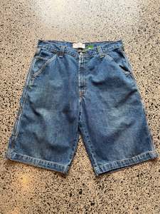 Levi Strauss Dark Blue Denim Jorts - 32W