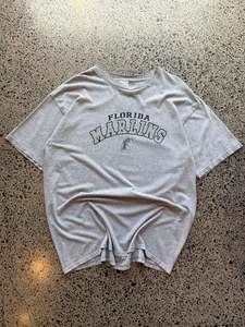 2004 Florida Marlins Baseball Tee - 2XL