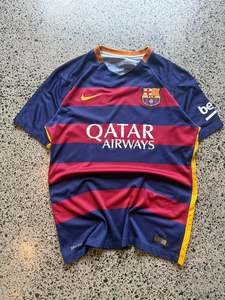 Football Shirts: 2015/16 Barcelona Player Issue Football Jersey - L