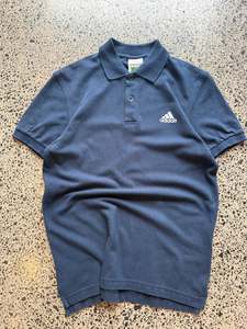 2000's Adidas Polo Shirt - S