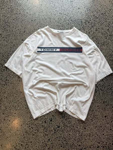 2xl: 2003 Tommy Hilfiger Crest T-Shirt  - 2XL