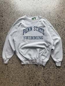 90's Penn State University Crewneck Jumper - M