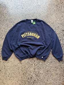 90's University of Pittsburgh Crewneck Jumper - 3XL