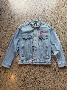 Hottest Items Right Now: 90's Planet Hollywood Denim Jacket - M