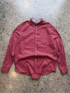 Tommy Hilfiger Checkered Button Up Shirt - XL
