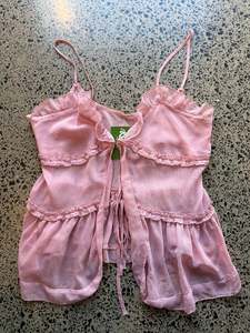 Pink Layered Fairy Top - L/XL