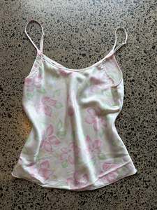 Floral Satin Cami - S/M