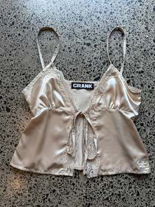 Front Tie Open Top - S/M