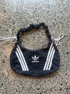 Raw Denim Look Adidas Rework Shoulder Bag