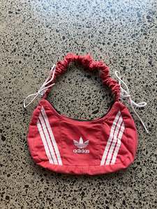 Handbags 1: Pink Adidas Rework Scrunchy Shoulder Bag