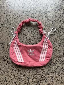 Pink Adidas Rework Scrunchy Shoulder Bag