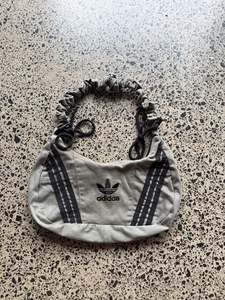 Green & Black Adidas Rework Scrunchy Shoulder Bag