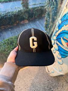 Hats: 90's Homestead Grays American Needles "Black Diamond Authentic' Cap