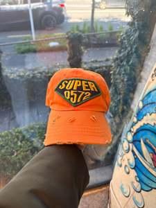 Distressed 'Super' Cap