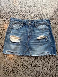 American Eagle Denim Mini Skirt - L