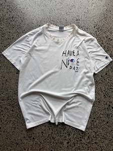 Champion: 'Have a Nice Day' Champion Tee - XL