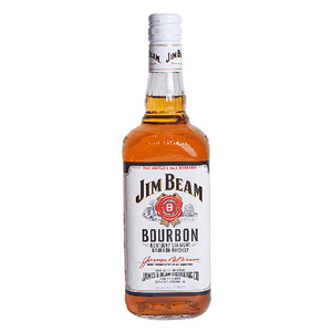 Jim Beam Kentucky straight Bourbon Whiskey 37% alc/vol - 1L - Rolly Inn Liquor