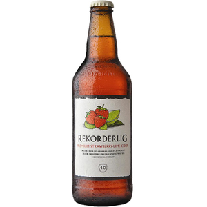 Rekorderlig Premium Cider Strawberry-Lime 330ml 4 Pack 4% alc/vol - Rolly Inn Liquor