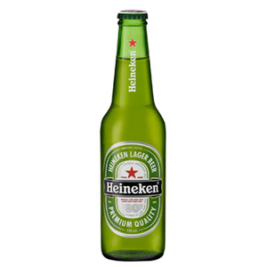 Products: Heineken Premium Lager Beer 330ml 12 pack bottles 5% alc/vol - Rolly Inn Liquor