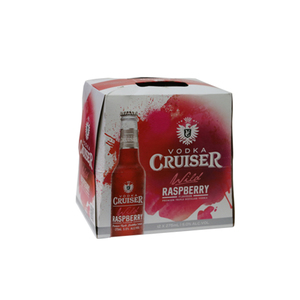 Vodka Cruiser Raspberry 12pk 275ml bottle 4.8% alc/vol - Rolly Inn Liquor