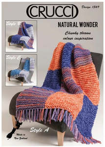 Crucci Pattern 1569 Chunky Throws
