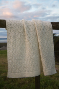 Home: Waffle Blanket BC57 in 8 Ply