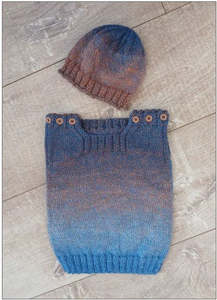 Baby: Baby Vest and Hat | Design P412