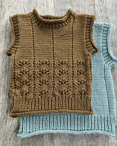 Baby: Billie Vest 8ply