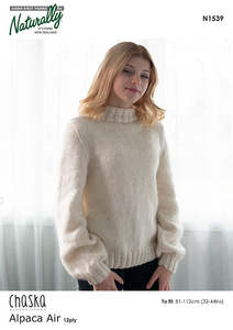 Naturally: Chaska Alpaca Air 12 Ply N1539