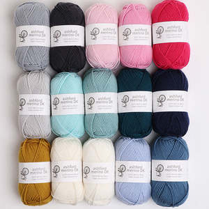 8ply Yarn: Ashford Merino DK 8 Ply