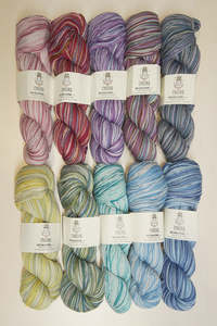 4 Ply: Chaska Sky Collection 4 ply Sock 100g