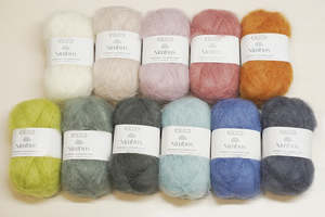 Merino: Crucci Nimbus Mohair Wool 12 Ply