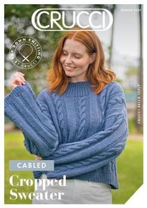 Crucci Pattern 2501 Cable Sweater 12ply